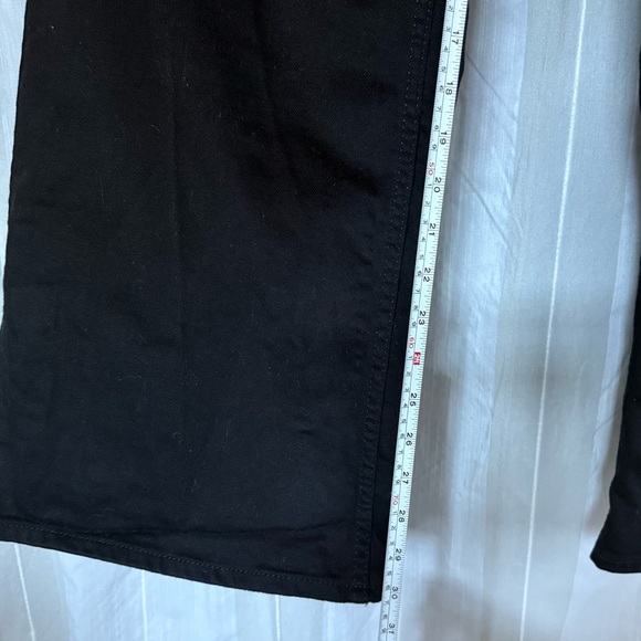 COS Black Flare Pants Women’s Size 25 Tailored Wide Leg High Waist Minimalist - Picture 5 of 16